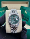 Rolex Datejust 36 Mint Green Index Dial on Jubilee 126234 Complete 2026