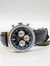 Breitling Navitimer B01 Chronograph Black Dial on Leather Strap AB0137211B1P1 Complete 2026
