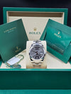 Rolex Datejust 41 Dark Rhodium Dial on Oyster 126300 Complete 2025