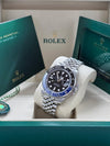 Rolex GMT-Master II Batgirl Black Dial on Jubilee 126710BLNR Complete 2025