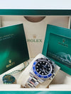 Rolex GMT-Master II Batman Black Dial on Oyster 126710BLNR Complete