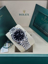 Rolex Datejust 41 Black Diamond Dial on Jubilee 126334 Complete 2026