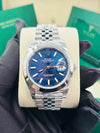 Rolex Datejust 41 Blue Index Dial on Jubilee 126300