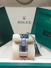 Rolex GMT-Master II Batgirl Black Dial on Jubilee 126710BLNR Complete Open Date