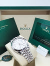 Rolex Datejust 41 Silver Index Dial on Jubilee 126300 Complete 2026