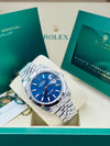 Rolex Datejust 41 Blue Index Dial on Jubilee 126300